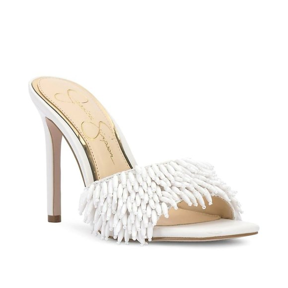 JESSICA SIMPSON *NEW* - Olya Heel Mules - Picture 1 of 5